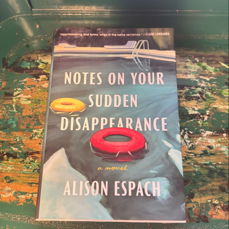 Notes on Your Sudden Disappearance