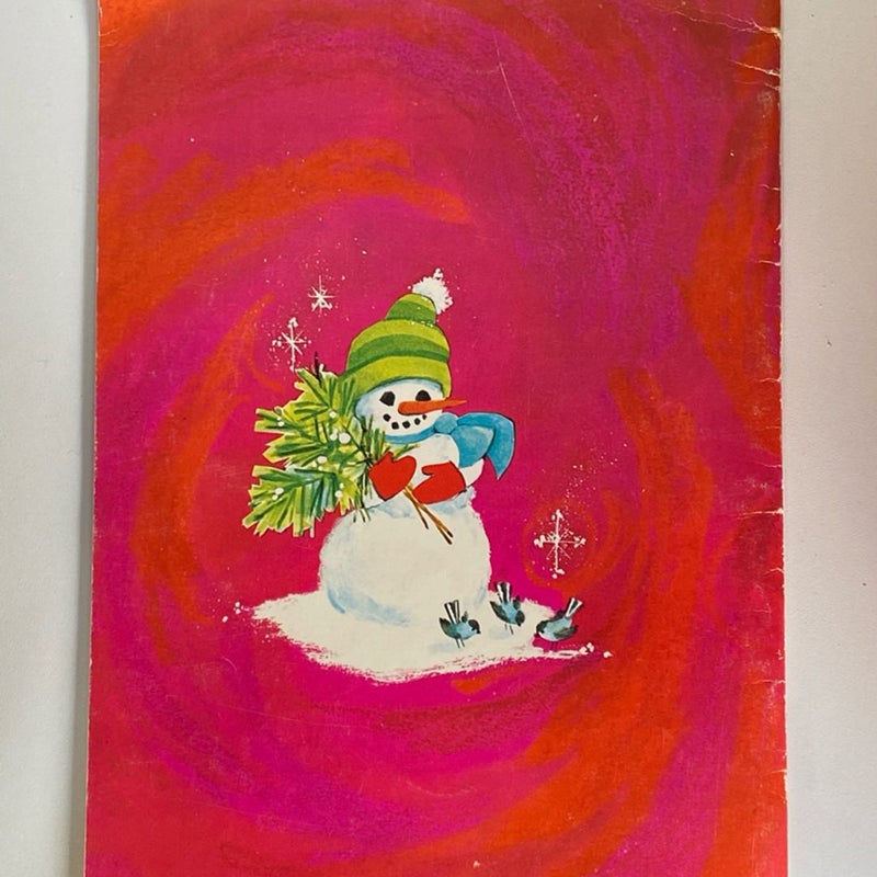 1969 Vintage Christmas Carols Songbook with Piano Music Whitman #2979