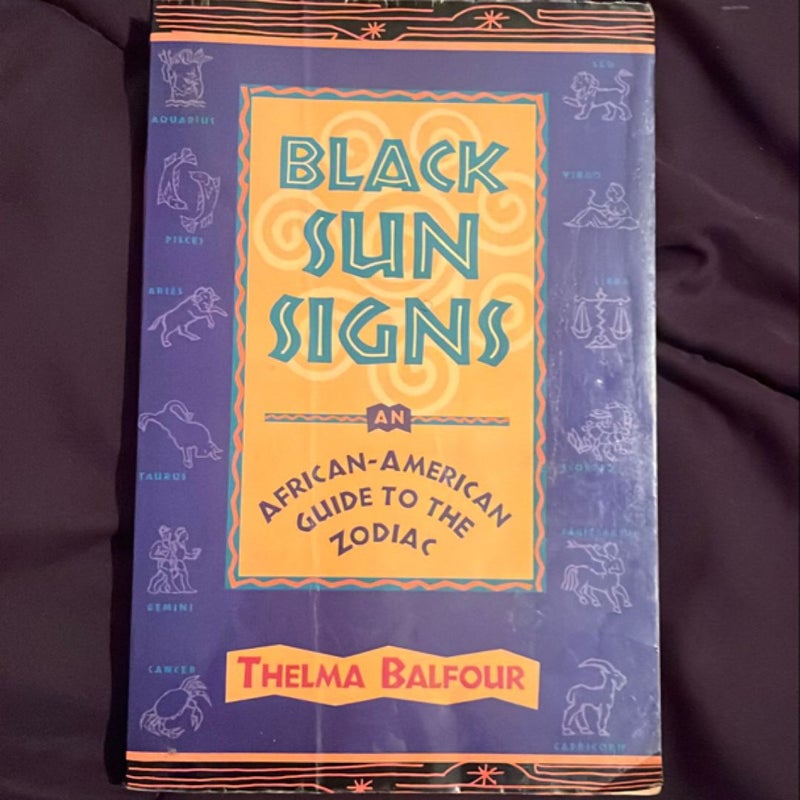 Black Sun Signs