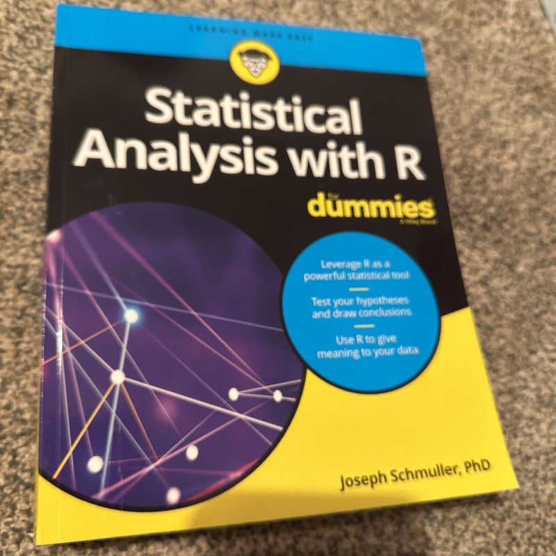 Statistical Analysis with R for Dummies