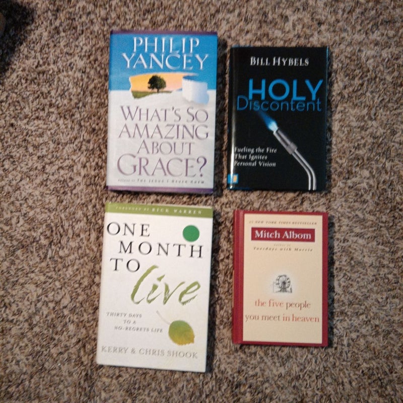 Four like new spiritual books