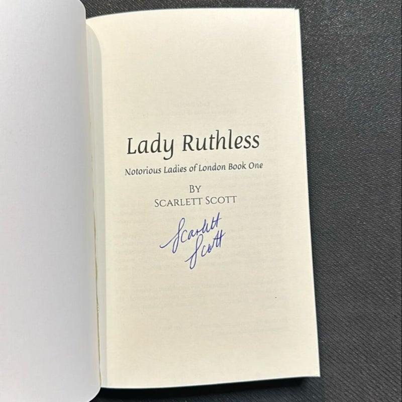 Lady Ruthless *signed*