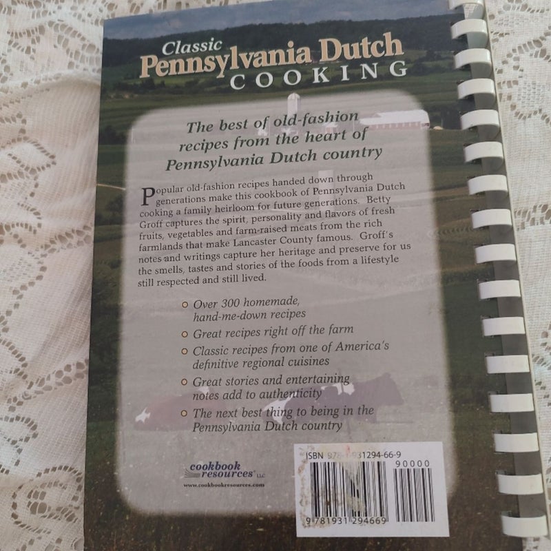Classic Pennsylvania Dutch Cooking
