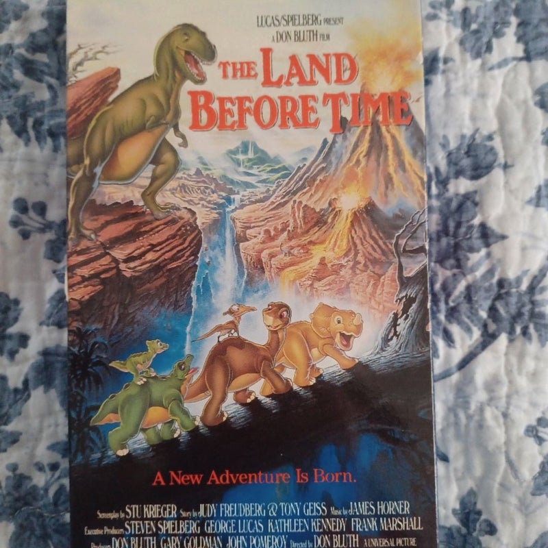 The Land Before Time VHS