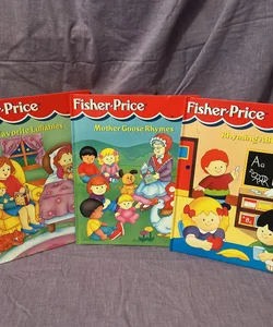Fisher Price Learning Books  set of 3