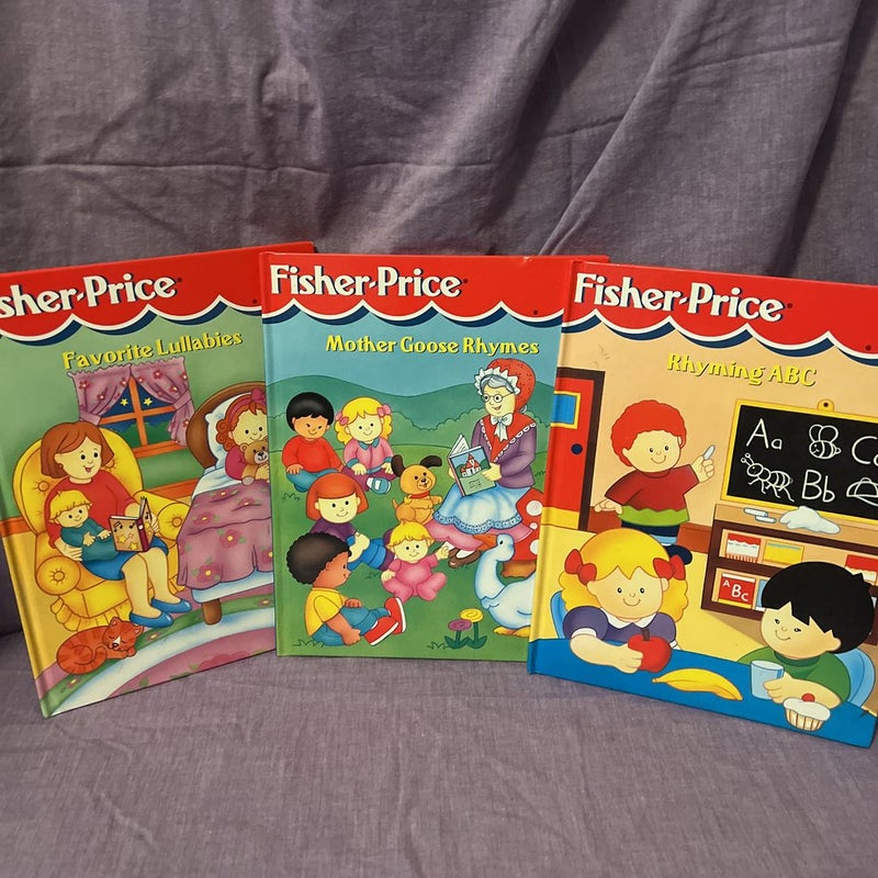 Fisher Price Learning Books  set of 3