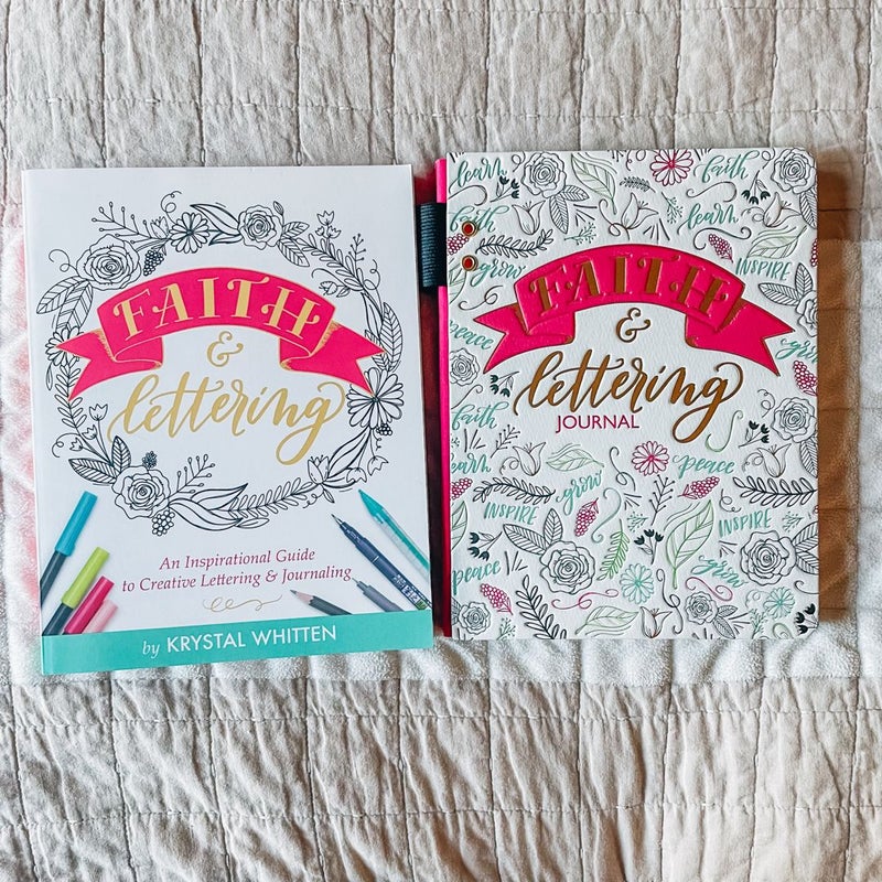 BUNDLE: Faith and Lettering Guide & Journal