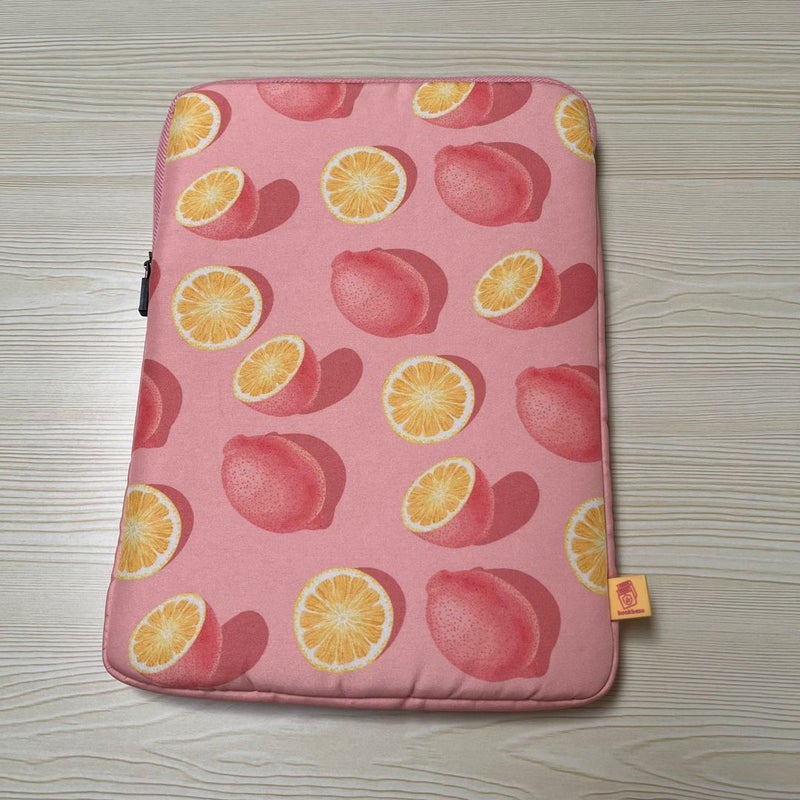 Book Beau Book Sleeve Pink Lemonade