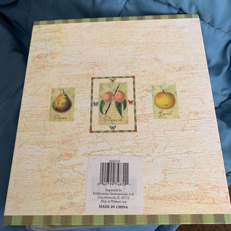 WW cookbooks and blank recipe book
