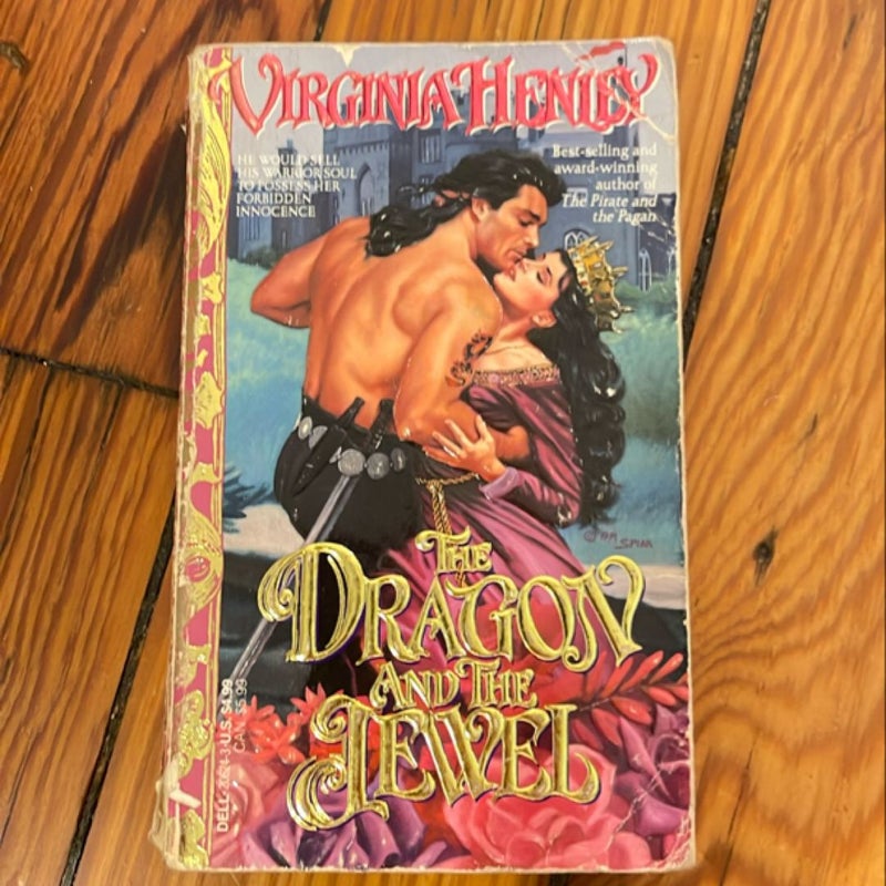 The Dragon and the Jewel - vintage cover