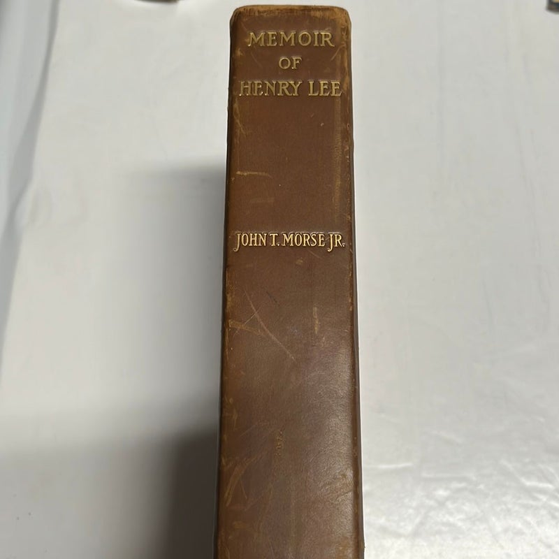 Memoir of Henry Lee (1905)