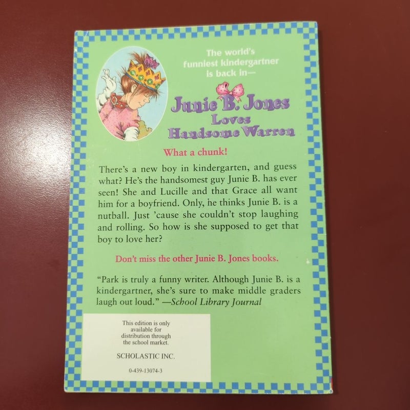 Junie B. Jones #7: Junie B. Jones Loves Handsome Warren