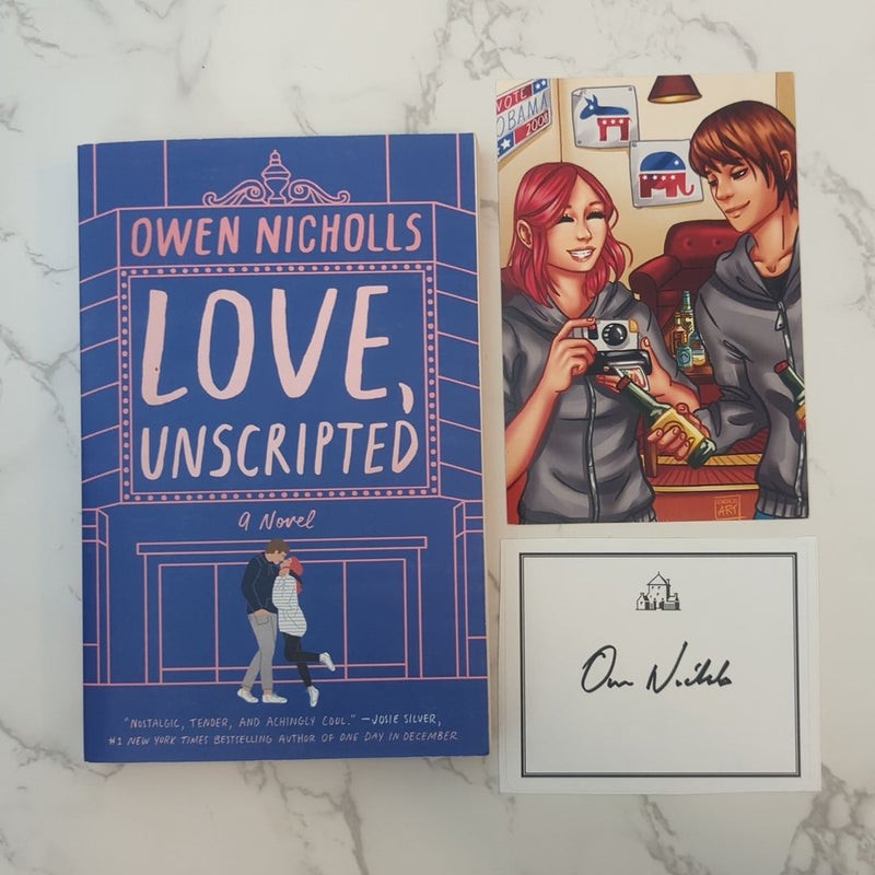 Love, Unscripted (w/ bookplate & author letter)