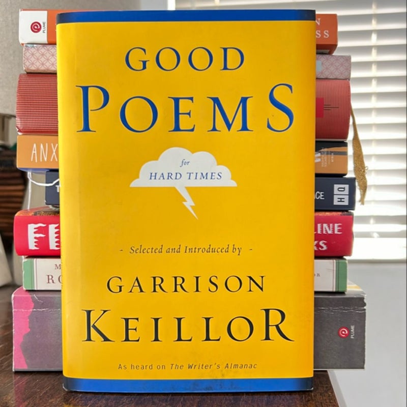 Good Poems for Hard Times