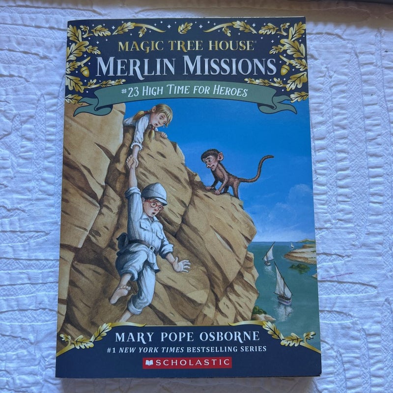 Magic tree house Merlin mission books 21-25
