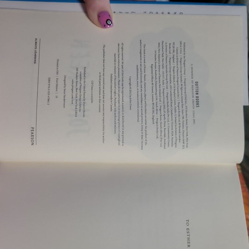 The Fault in Our Stars