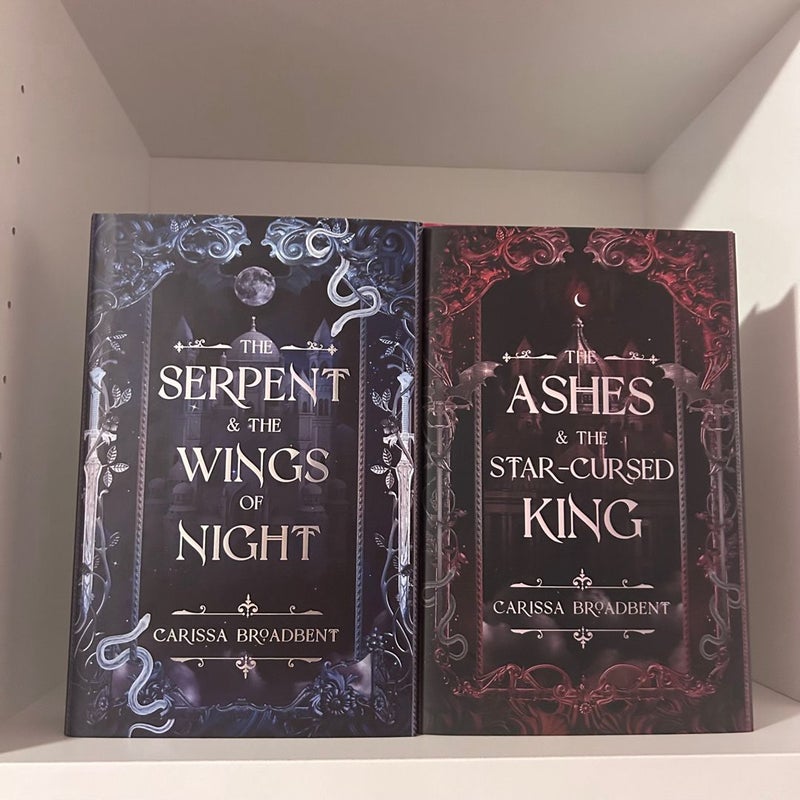 The Serpent and the Wings of Night and The Ashes and the Star-Cursed King OWLCRATE