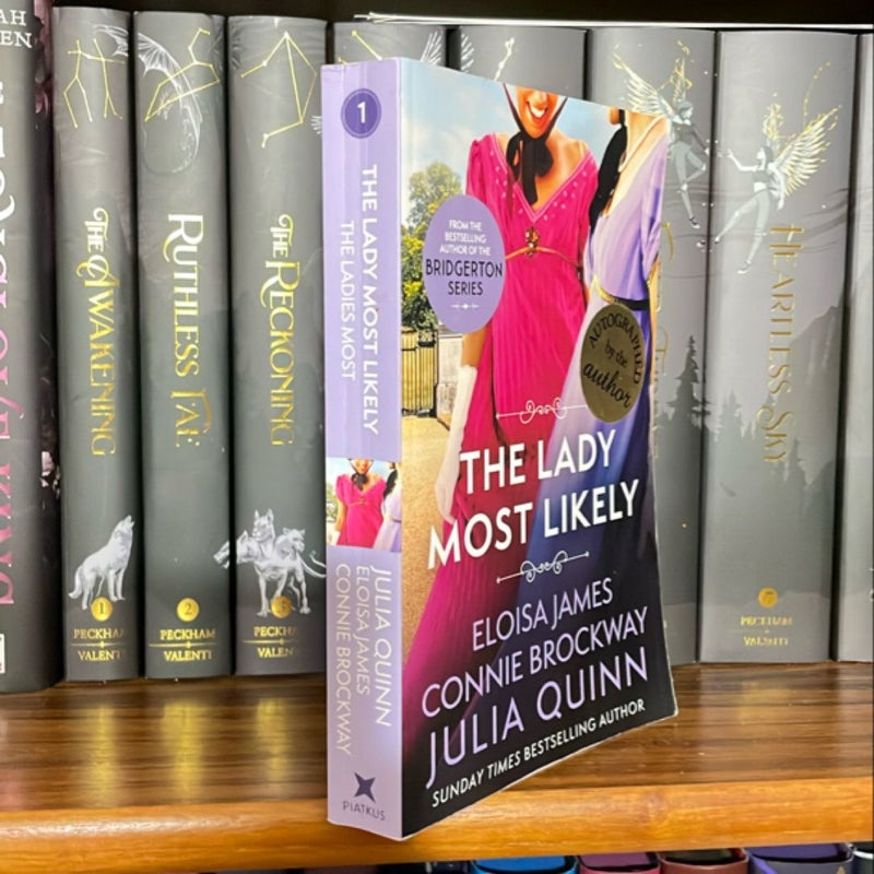 The Lady Most Likely - signed 