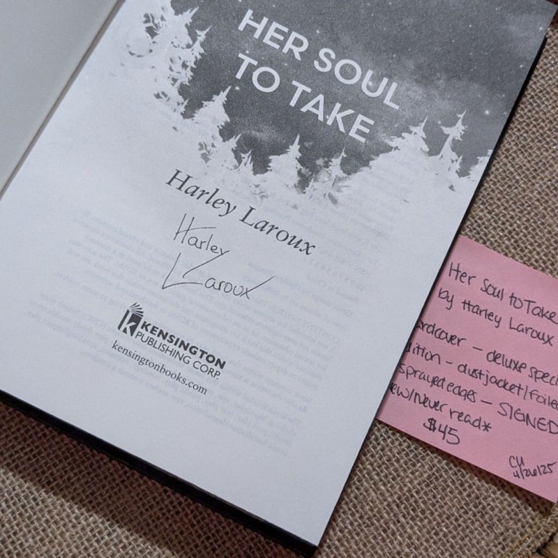 Her Soul to Take