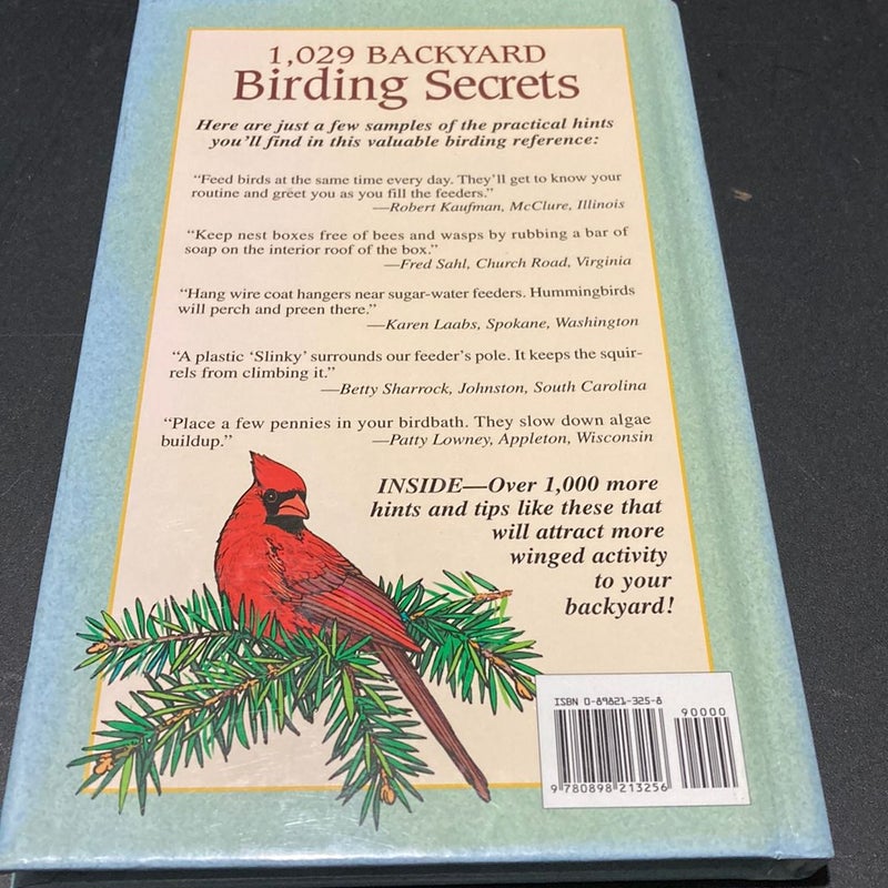 1,029 Backyard Birding Secrets