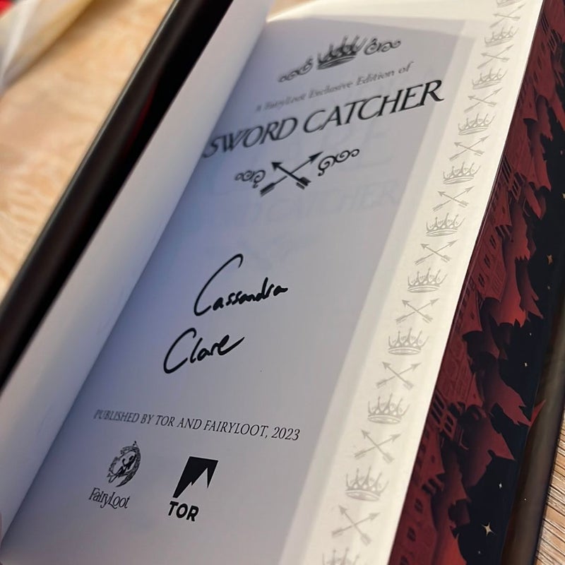 Sword Catcher *Hand signed, Fairyloot edition