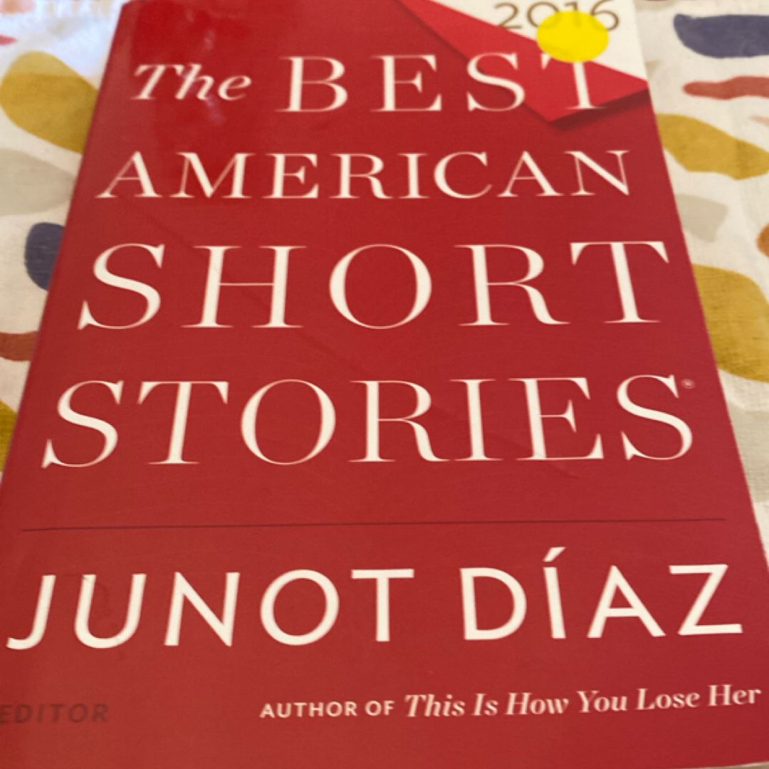 The Best American Short Stories 2016
