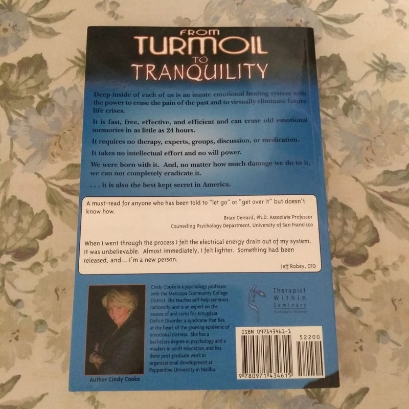 From Turmoil to Tranquility