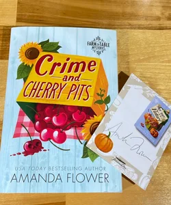 ✨SIGNED✍🏼✨ Crime and Cherry Pits