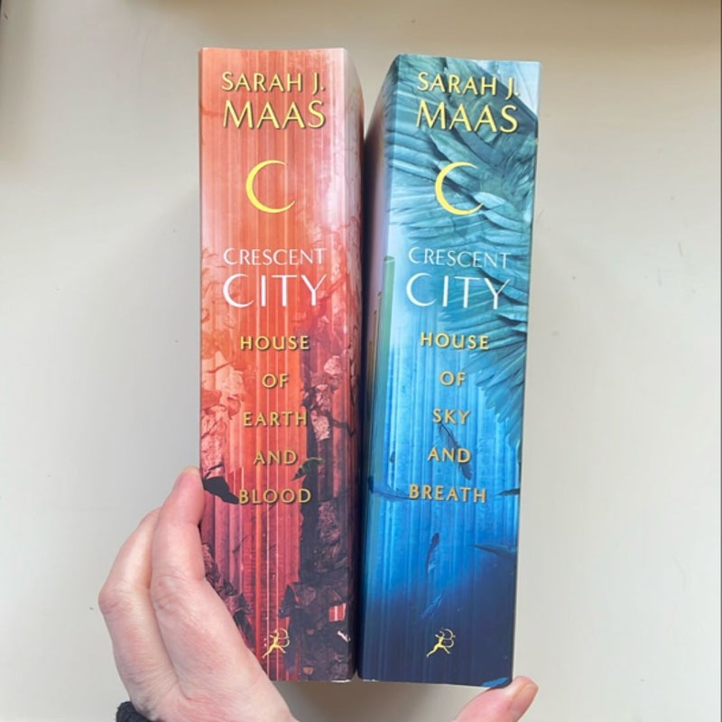 House of Earth and Blood and Sky and Breath B&N Exclusive Paperbacks Crescent City