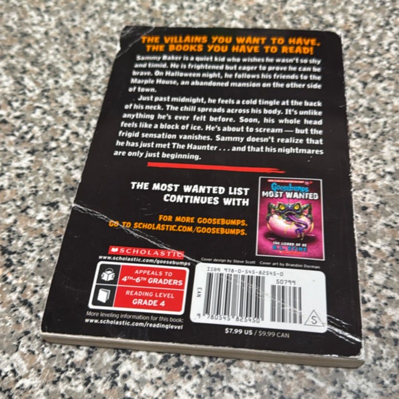 Goosebumps most wanted The Haunter