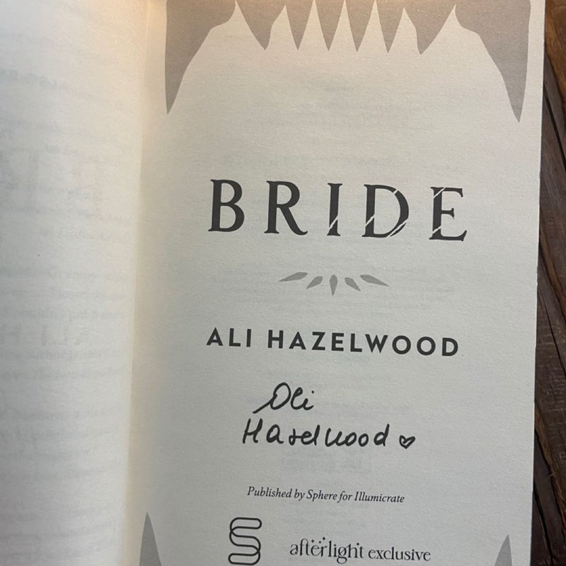 Bride Illumicrate signed edition 