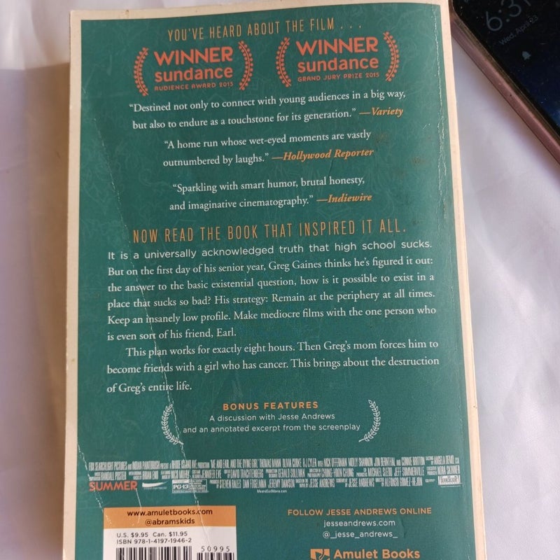 Me and Earl and the Dying Girl (Movie Tie-In Edition)
