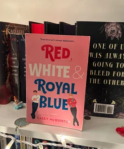 Red, White and Royal Blue first edition 