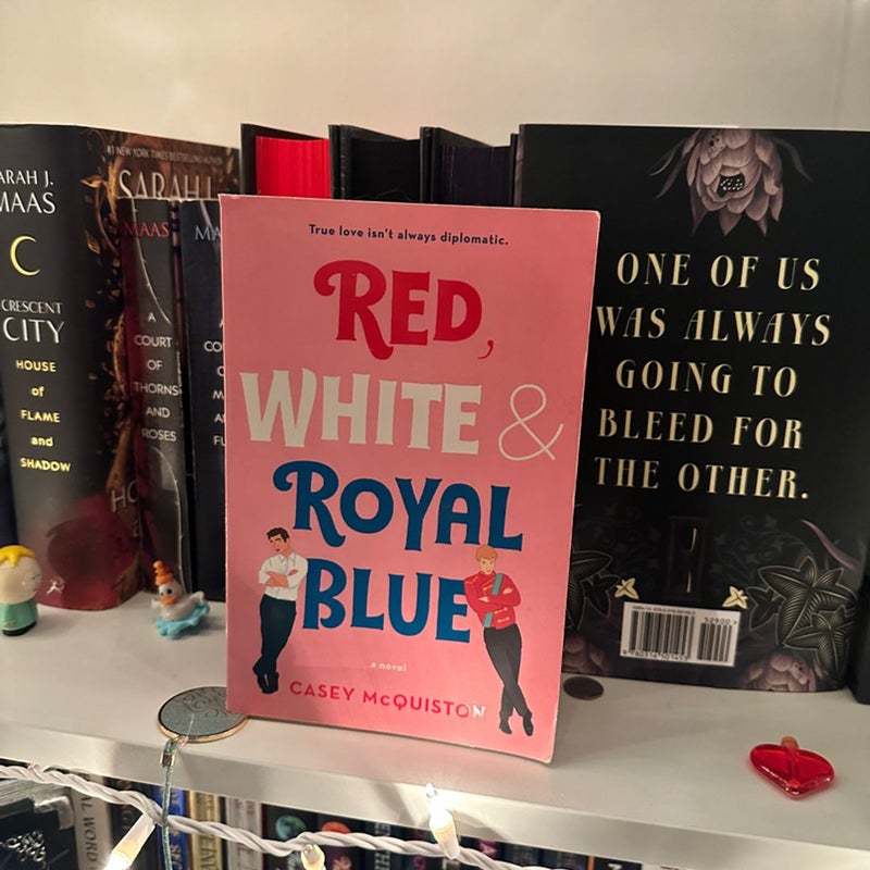 Red, White and Royal Blue first edition 
