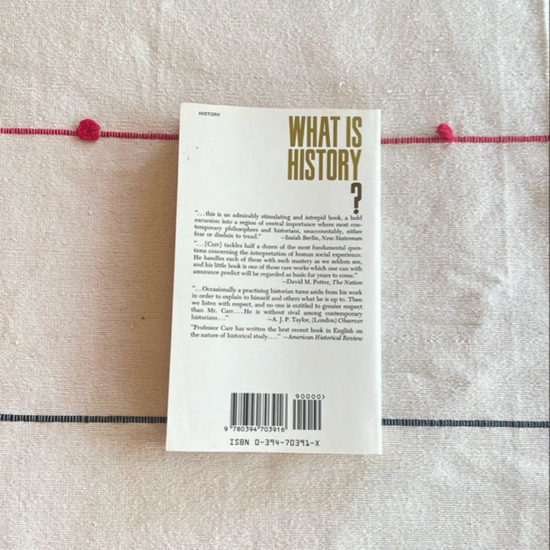 What Is History?