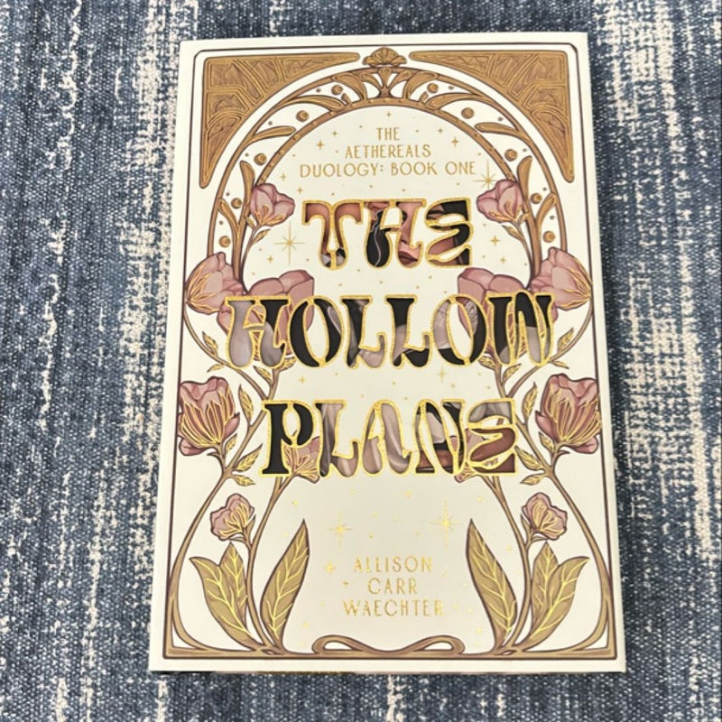 The Hollow Plane - signed Bookish Box edition w printed edges