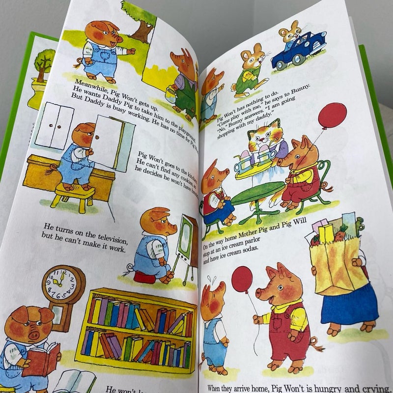 Richard Scarry's Pig Will and Pig Won't