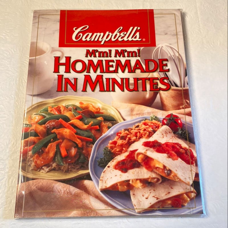 Campbell’s Homemade In Minutes Cook Book