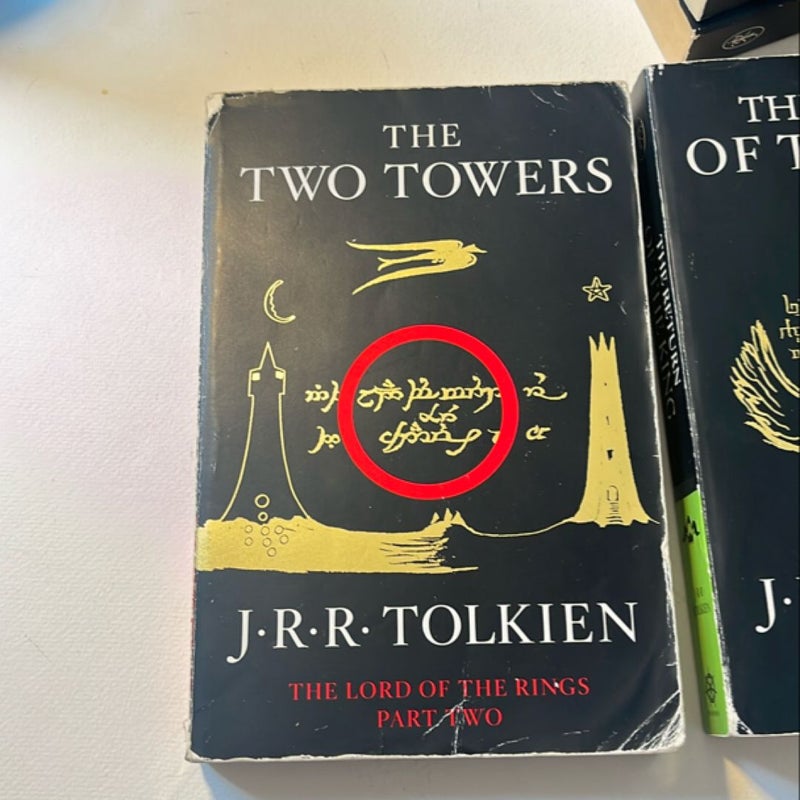 The Fellowship of the Ring (Tolkien book set) 