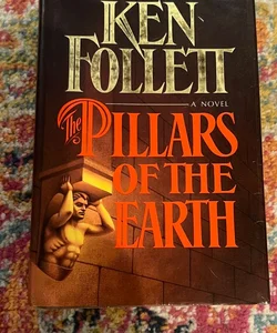 The Pillars of the Earth by Ken Follett 1989 HC 1st Edition/1st Printing GOOD