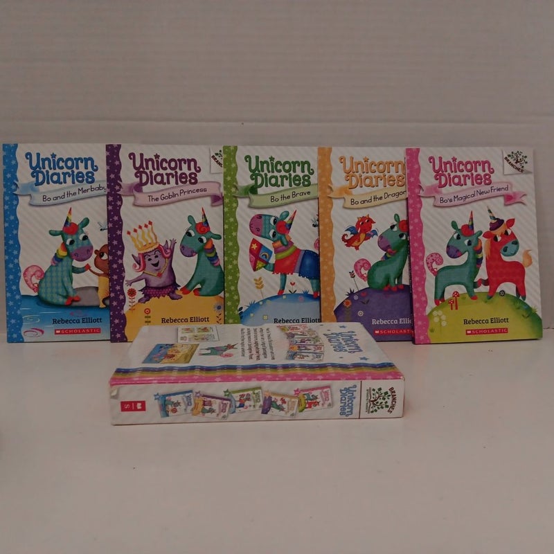 Unicorn Diaries, Books 1-5: a Branches Box Set