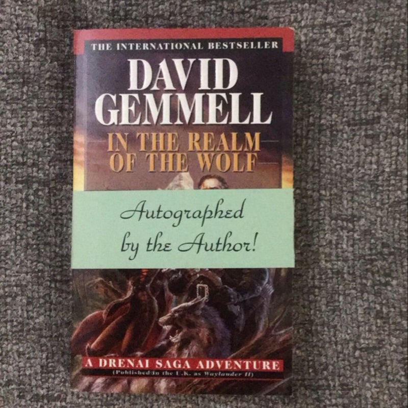 In the Realm of the Wolf (signed)