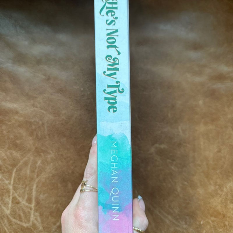 He's Not My Type (The Agitators Series) Signed Special Edition OOP