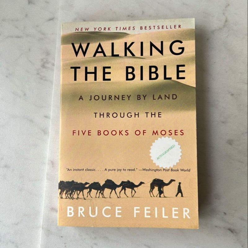 Walking the Bible (SIGNED COPY)