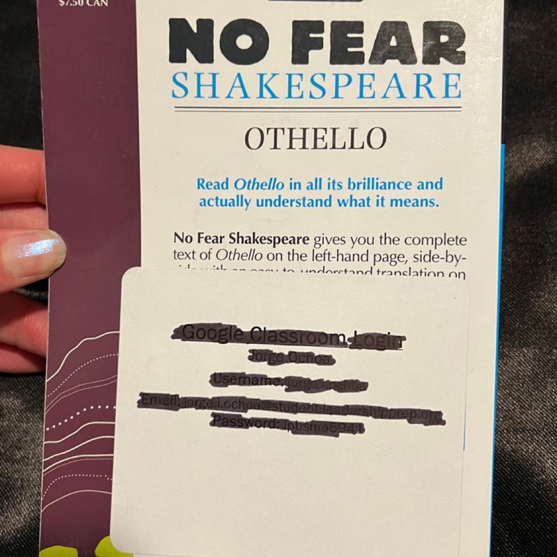 Othello (No Fear Shakespeare)