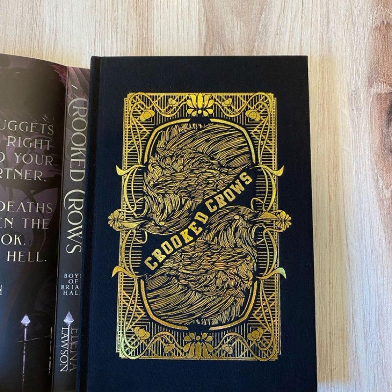 Crooked Crows - signed Baddies Book Box edition 