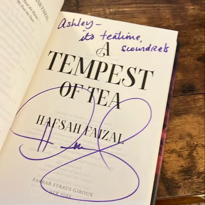 A Tempest of Tea (signed)