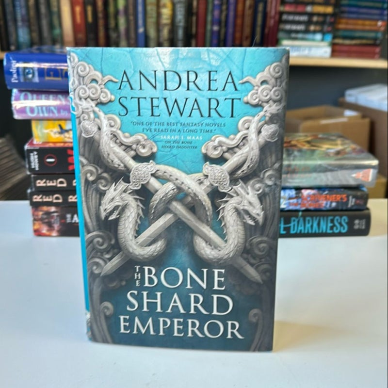 The Bone Shard Emperor (1st ed 1st printing)