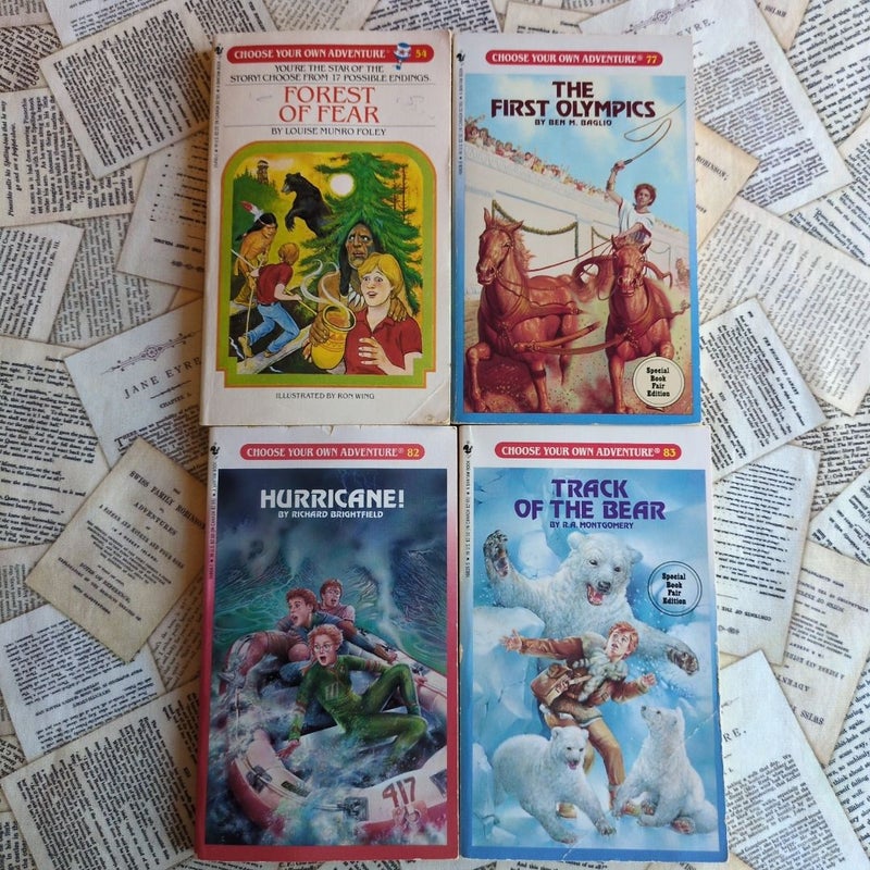 Choose Your Own Adventure 54, 77, 82 & 83