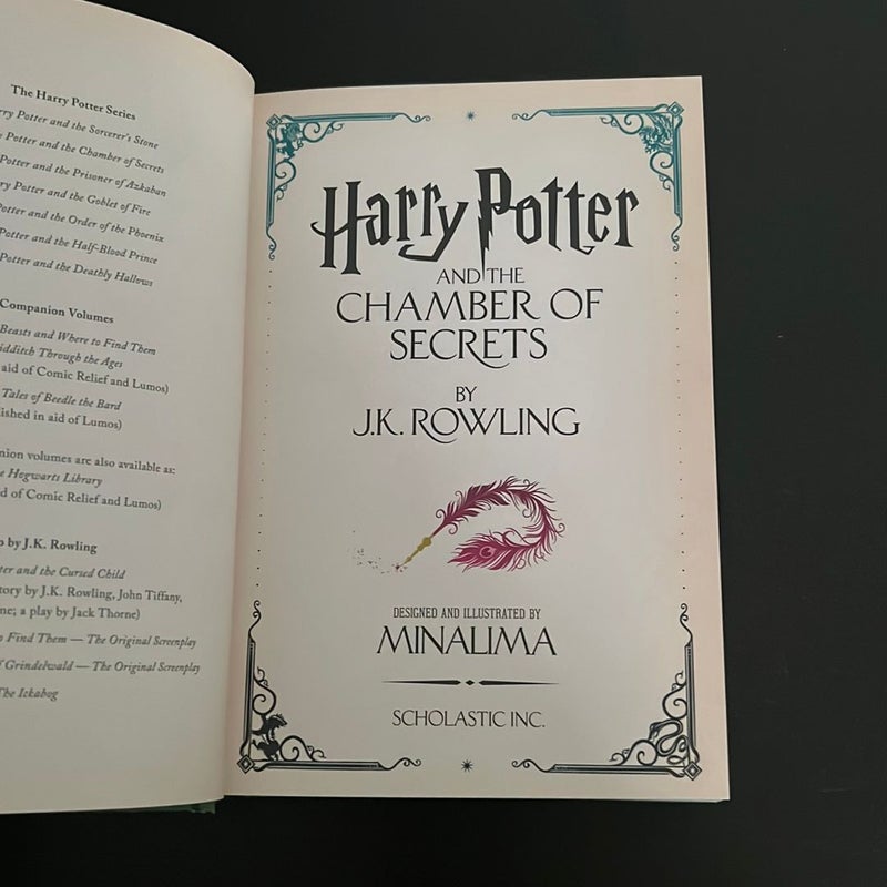 Harry Potter and the Chamber of Secrets (MinaLima Edition)